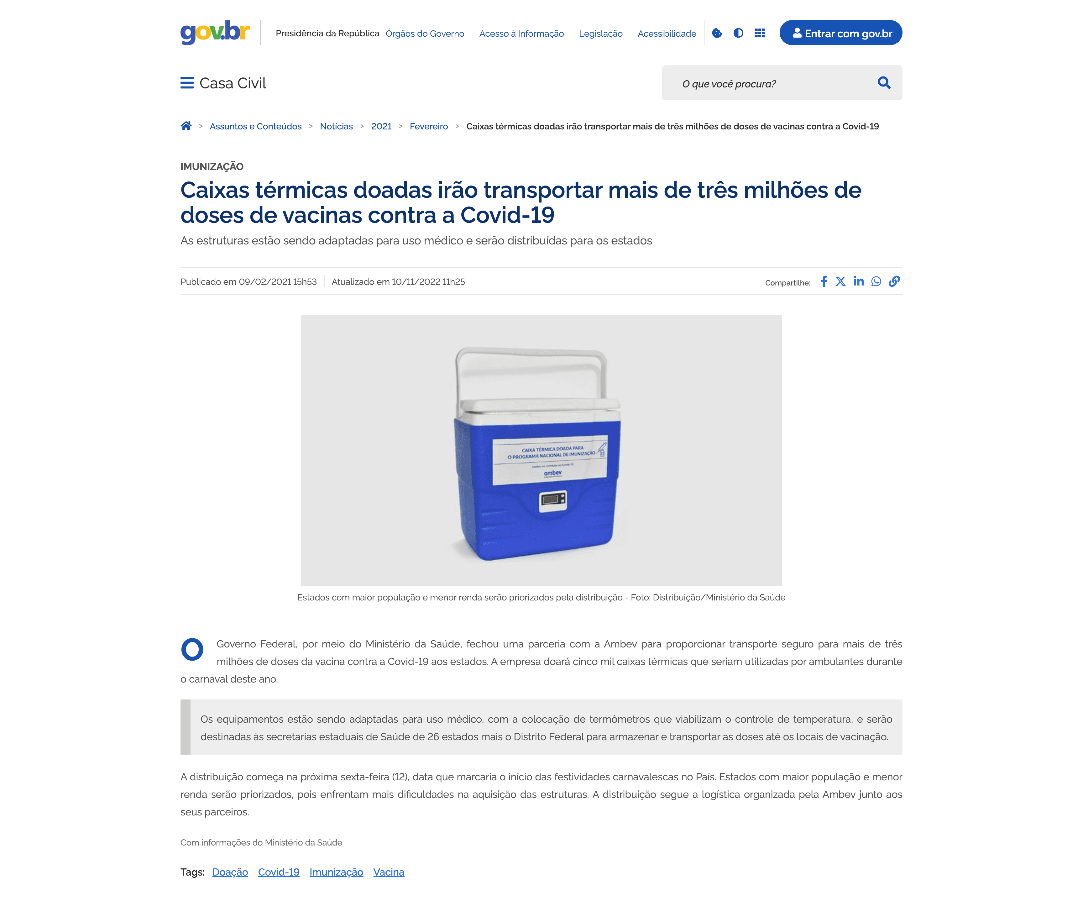 Ambev Vaccine Box gallery